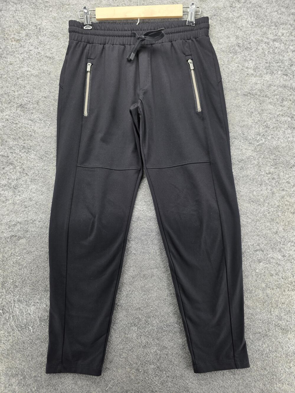 Athleta Jogger Pants Womens XS Black Elastic Waist Pockets 27.5 Inseam